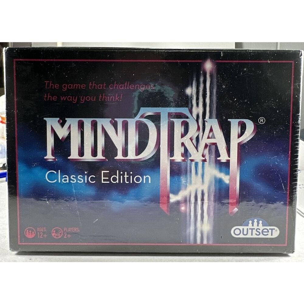 MINDTRAP CLASSIC EDITION PARTY GAME BY OUTSET NEW SEALED 2018